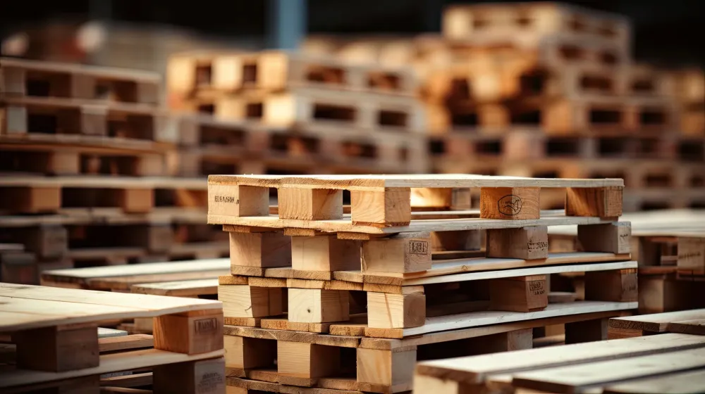 Pile de palettes